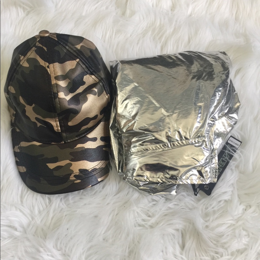 1LEFT☘️NEW BLANK NYC METALLIC JACKET - Picture 2 of 8